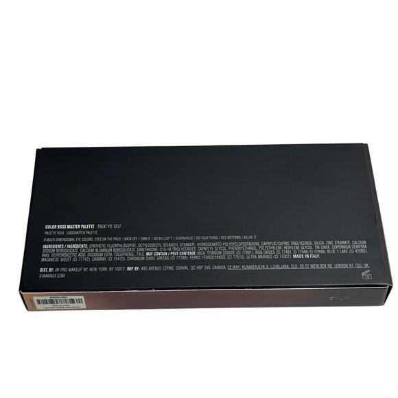 Il Makiage Color Boss Master Eyeshadow Palette Treat Yo Self 8 Shades 0.05oz ea - Picture 7 of 8
